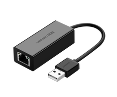 Ugreen external network card RJ45 - USB 2.0 100 Mbps Ethernet juodas (CR110 20254) - OUTLET