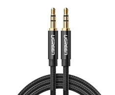 UGREEN AV112 AUX 3.5mm laidas 2m juodas