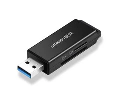 Kortelių skaitytuvas - Ugreen CM104 SD / TF USB 3.0 - Juodas