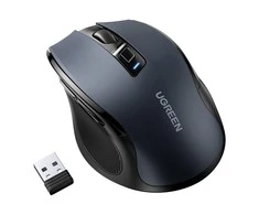 Belaidė pelė UGREEN 2.4 GHz&amp;BT juodos spalvos