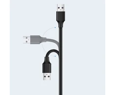 UGREEN US103 USB 2.0 kabelio prailginimas 5m - Juodas