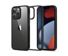 Dėklas Ugreen Protective Fusion Case kietas dangtelis su geliniu rėmeliu, skirtas iPhone 13 Pro Juodas (90201)