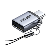 USB į USB-C 3.1 adapteris UGREEN US270 (pilkas)
