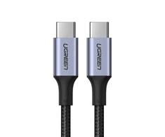 Ugreen US557 USB-C į USB-C laidas, 100 W, 5A (juodas)