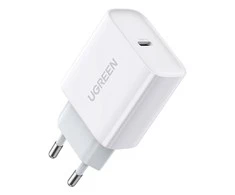 Ugreen USB Power Delivery 3.0 Quick Charge 4.0+ 20 W 3 A tinklo įkroviklis (baltas)