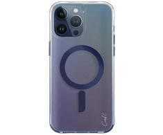 UNIQ dėklas Coehl Dazze Apple iPhone 15 Pro 6.1″ Magnetic Charging mėlynas/azure mėlynas