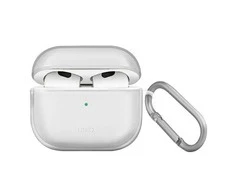 Uniq Glase dėklas, skirtas AirPods 3 - skaidrus
