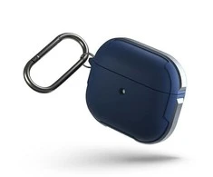 UNIQ dėklas Valencia AirPods 3 mėlynos spalvos Antimicrobial