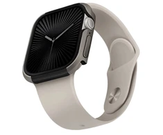 UNIQ dėklas Valencia Apple Watch Series 46mm sidabro spalvos