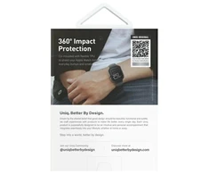 UNIQ dėklas Valencia Apple Watch Series 46mm aukso spalvos