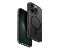 UNIQ dėklas Clario Apple iPhone 16 Pro 6.3"Magclick Charging dūmų spalvos