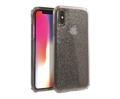 UNIQ dėklas Clarion Tinsel Apple iPhone Xs Max juodos spalvos