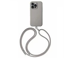 UNIQ Coehl Creme Apple iPhone 16 Pro 6.3″ Magnetic Charging dėklas pilkos spalvos taupe pilkos spalvos