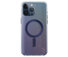UNIQ dėklas Coehl Dazze Apple iPhone 15 Pro Max 6.7" Magnetic Charging mėlynos spalvos
