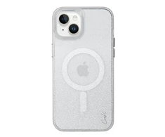 UNIQ Coehl Lumino Dėklas Apple iPhone 14 Plus/ 15 Plus 6,7″ sparkling sidabrinis