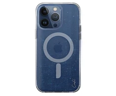 UNIQ dėklas Coehl Lumino Apple iPhone 15 Pro Max 6.7" Magnetic Charging mėlynos spalvos