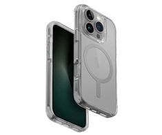 UNIQ dėklas Combat Apple iPhone 16 Pro Max 6.9" Magclick Charging pilkos spalvos