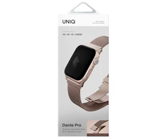 Apyrankė UNIQ Dante Pro Apple Watch 49/46/45/44mm Stainless Steel metallic rose