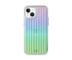 UNIQ dėklas Coehl Linear Apple iPhone 14 Plus /15 Plus 6.7" vaivorykštinis