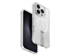 UNIQ dėklas Eleva with Vertica StandApple iPhone 16 Pro 6.3" skaidrus
