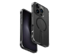 UNIQ dėklas Eleva with Vertica Stand Apple iPhone 16 Pro 6.3" juodos spalvos