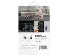 UNIQ Gripfit 360 Magnetic Mount&amp;Kickstand magnetinis laikiklis juodos spalvos