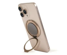 UNIQ Gripfit 360 Magnetic Mount&amp;Kickstand magnetinis laikiklis pilkos spalvos