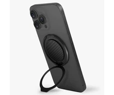 UNIQ Gripfit Premium 360 Magnetic Mount&amp;Kickstand magnetinis laikiklis juodos spalvos