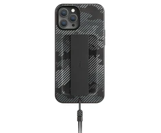 UNIQ dėklas Heldro Apple iPhone 12 Pro Max 6,7"juodos spalvos Antimicrobial