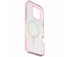 Dėklas Uniq Iridescia Magclick Charging Case for iPhone 16 Pro Max - Rožinė