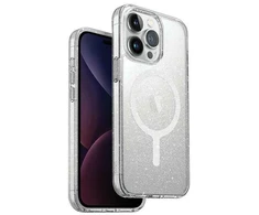 UNIQ dėklas LifePro Xtreme Apple iPhone 15 Pro Max 6.7" Magclick Charging blizgučiais liucentas