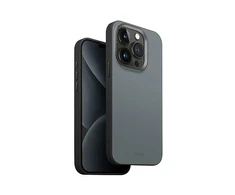 UNIQ dėklas Lyden DS Apple iPhone 15 Pro Max 6.7" Magclick Charging mėlynos ir juodos spalvos