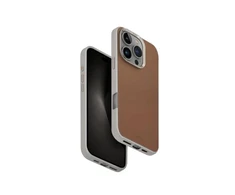 UNIQ dėklas Lyden DS Apple iPhone 16 Pro 6.3" Magclick Charging rudos spalvos