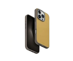 UNIQ dėklas Lyden DS Apple iPhone 16 Pro 6.3" Magclick Charging geltonos ir pilkos spalvos
