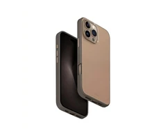 UNIQ dėklas Lyden DS Apple iPhone 16 Pro Max 6.9" Magclick Charging rudos ir pilkos spalvos