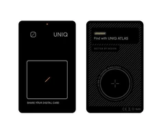 UNIQ daiktų ieškiklis NFC Atlas pilkos spalvos UNIQ-ATLASCARDTRK-GRAPHITE