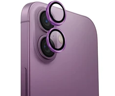 UNIQ Optix Aliuminio Camera LensProtector Apple iPhone 16 6.1" / 16 Plus 6.7" grape pink su aplkatoiumi
