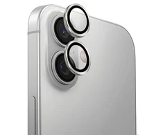 UNIQ Optix Aliuminio Camera Lens Protector Apple iPhone 16 6.1" /16 Plus 6.7" sterling sidabrinis