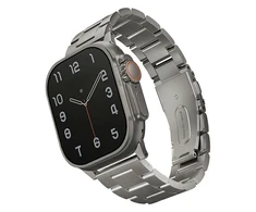 UNIQ apyrankė Osta Apple Watch 42/44/45/ 49mm Series 1/2/3/4/5/6/7/8/9/10/SE/SE2/Ultra/Ultra 2 Stainless Steel sidabro spalvos