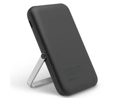 Uniq Powerbank Hoveo 5000mAh USB-C 20W PD Greitas įkrovimas belaidis Magnetinis pilka/anglies pilka