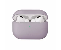 UNIQ dėklas Lino AirPods ProSilicone llevandų spalvos