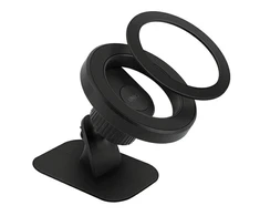 UNIQ automobilinis magnetinis telefono laikiklis TrelixCar Dash Mount juodos spalvos