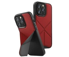 UNIQ dėklas Transforma Apple iPhone 13 Pro Max 6,7" raudonos spalvos MagSafe