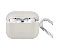 UNIQ dėklas Vencer AirPods Pro 2 gen.silikoninis (2022/2023) pilkos spalvos