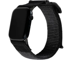 Urban Armor Gear UAG ACTIVE – UNIVERSALUS NAILONINIS DIRŽELĖLIS APPLE WATCH 49MM/45MM/44MM/42MM (APPLE WATCH SERIJA: 1-3 R.42, 4-8, SE, ULTRA R.45) (GRAFITAS)