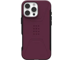 Urban Armor Gear UAG Civilian Magsafe Apple iPhone 16 Pro Max - dėklas telefonui raudonos spalvos
