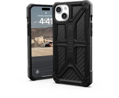UAG Urban Armor Gear dėklas MONARCH, skirtas IPHONE 15 Plus, anglies pluošto