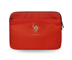 US Polo Assn. dėklas 13" nešiojamam kompiuteriui - raudonos spalvos