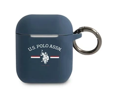 Us Polo Assn US Polo USACA2SFGV AirPods 1/2 dėklas ausinėms mėlynos spalvos