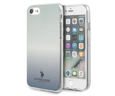 Dėklas „Us Polo Assn“ „US Polo“ USHCI8TRDGLB „Apple iPhone 7/8/SE 2020/SE 2022“ mėlynas gradiento rašto kolekcija